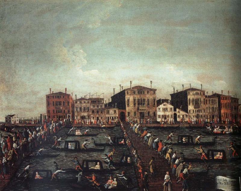 Gabriel Bella Procession of Courtesans on the Rio Della Sensa